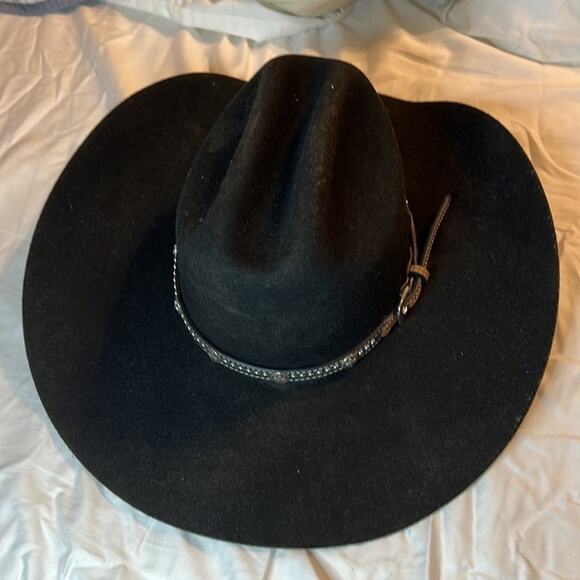 Cavenders Cowboy Collection XXX Premium Wool Black‎ Western HAT main image 5